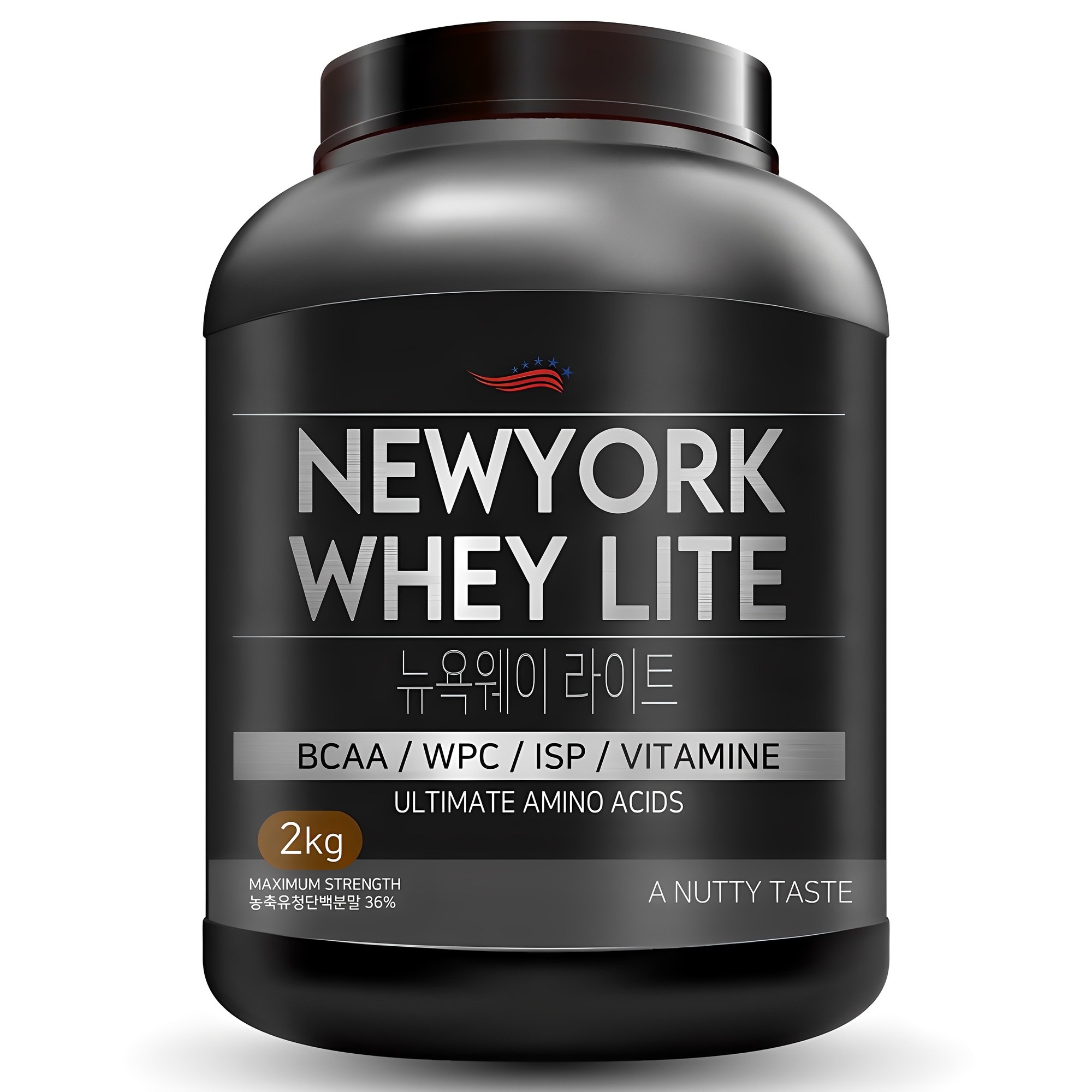 뉴욕웨이 라이트 초코 곡물맛 2000g 단백질보충제 단백질쉐이크 프로틴, 2kg, 1개